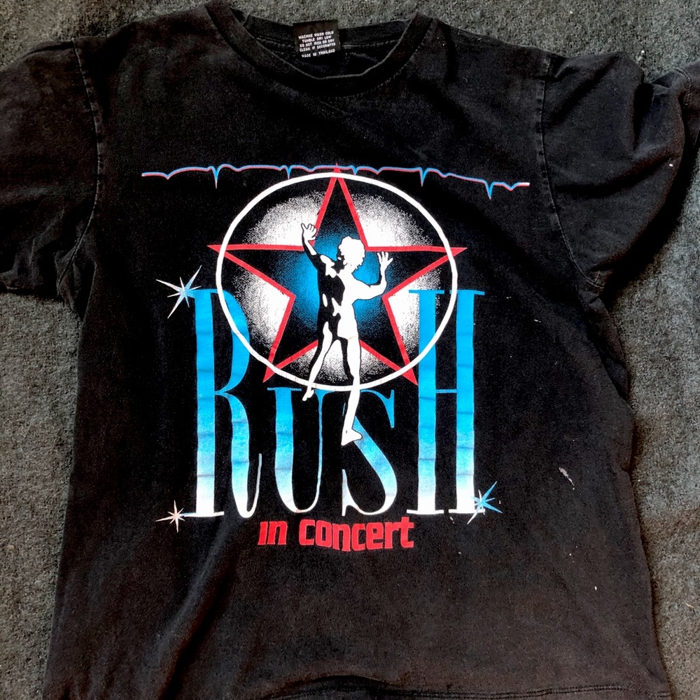 Vintage Rush band tee